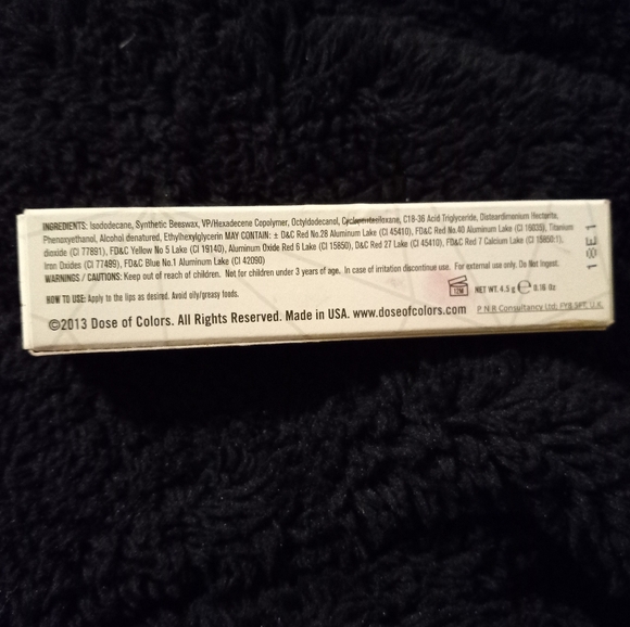 DOSE Of Colors Plum Queen Liquid Matte Lipstick- 4.5g/ 0.16 oz BNIB - Picture 5 of 8